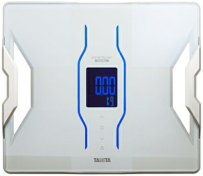 【中古】 タニタ 体組成計 スマホ 50g 日本製 ホワイト RD-907 WH 医療分野の技術搭載/スマホでデータ管理 インナースキャンデュアル