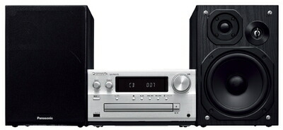 【中古】 パナソニック CDステレオ取り合わせ ハイレゾ音源相応う USB記憶装置/Bluetooth相応う しろがね色 SC-PMX70-S