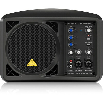 【中古】 BEHRINGER EUROLIVE B205D ブラック