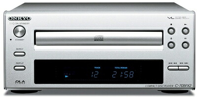 【中古】 ONKYO INTEC205 CDプレーヤー C-705FX2(S) シルバー