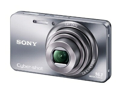 【中古】 ソニー SONY デジタルカメラ Cybershot W570 1610万画素CCD 光学ｘ5 シルバー DSC-W570/S｜ベアホームズ