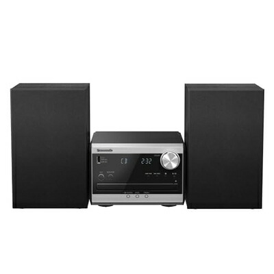 【中古】 パナソニック Bluetooth CDステレオ取り合わせ しろがね色 SC-PM270-S