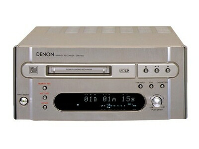 【中古】 DENON DMD-M33S MDレコーダー シルバー