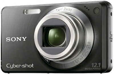 【中古】 ソニー SONY デジタルカメラ Cybershot W270 (1210万画素/光学x5/デジタルx8/ブラック) DSC-W270/B|ベアホームズ