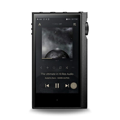 【中古】 Astell\u0026Kern KANN ALPHA Onyx Black 【AK-KANN-ALPHA-OB】 DAP オーディオ電気蓄音機 原住民生まれ変わり アステルアンドケルン