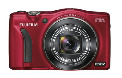 【中古】 FUJIFILM デジタルカメラ FinePix F800EXR 光学20倍 レッド F FX-F800EXR R｜ベアホームズ