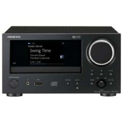 【中古】 ONKYO 網状組織CD受信システム ハイレゾ相応う 黒いこと CR-N775(B)