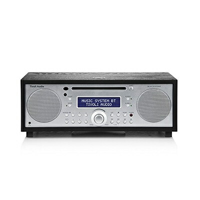 【中古】 Tivoli Audio Music System BT チボリオーディオ 笛竹取り合わせ BT（黒いこと/しろがね色）