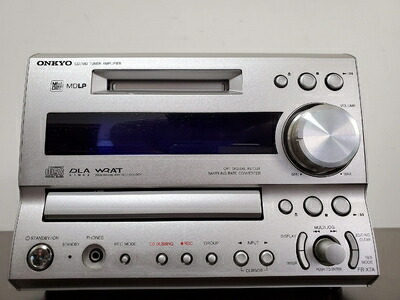 【中古】 ONKYO オンキョー FR-X7A CD/MDラジオ受信機アンプリファイアー