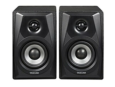 【中古】 TASCAM(タスカム) VL-S3 2ウェイパワードモニタースピーカー 3インチ ペア アンプ内蔵 バスレフ PCスピーカー デスクトップ 小型 音楽制作 DTM｜ベアホームズ