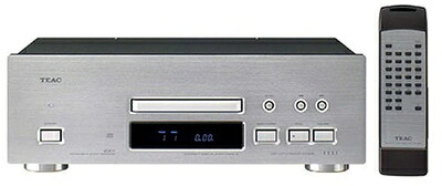 【中古】 TEAC CDプレーヤー シルバー VRDS-15
