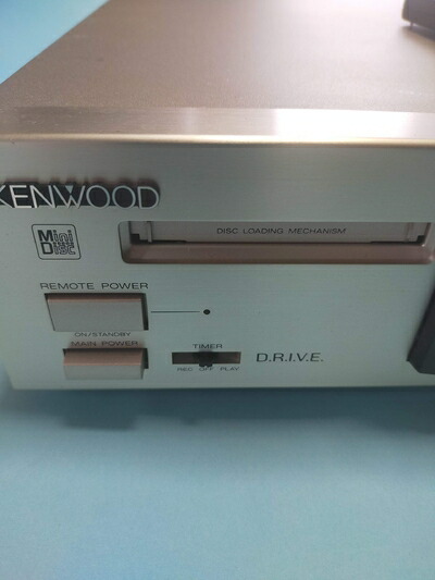 【中古】 KENWOOD ケンウッド DM-7080 MDレコーダー（MDデッキ） 単体コンポ MDLP非対応
