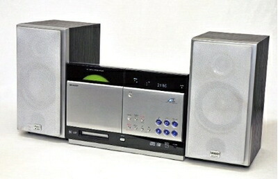 【中古】 SHARP せつ然たる SD-CX8-B 黒いこと 1ビットデジタル取り合わせ （CD/MD構成成分/1bit）（本体SD-CX8-Bと金棒引きSD-CX8-Bの仕かける）