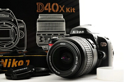 【中古】 Nikon デジタル一眼レフカメラ D40X レンズキット D40XLK|ベアホームズ