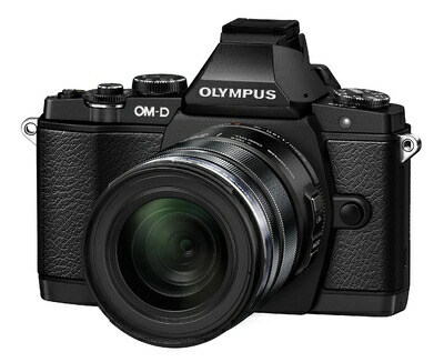【中古】 OLYMPUS ミラーレス一眼 OM-D E-M5 12-50mm EZレンズキット エリートブラック E-M5 EZ LKIT EBLK
