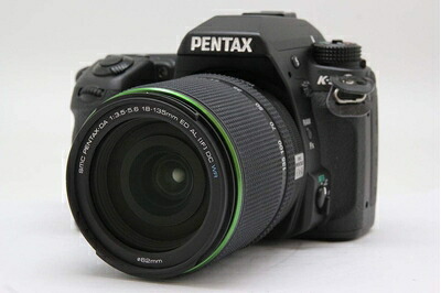 【中古】 PENTAX デジタル一眼二眼レフ写真機 K-5 18-135水晶体一揃いの道具 K-5LK18-135WR
