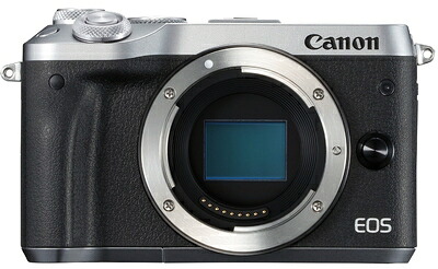 【中古】 Canon ミラーレス一眼カメラ EOS M6 ボディー(シルバー) EOSM6SL-BODY｜ベアホームズ