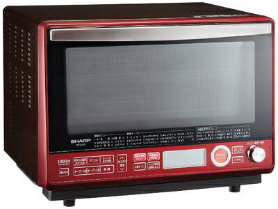 【中古】 シャープ 過熱水蒸気オーブンレンジ 2段調理 31L レッド RE-SS10B-R 43,238円