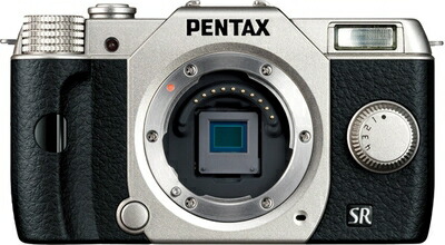 【中古】 PENTAX ミラーレス一眼 Q10 ボディ シルバー Q10 BODY SILVER 12152