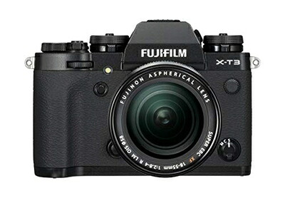 【中古】 富士フイルム(FUJIFILM) ミラーレス一眼カメラ X-T3レンズキット ブラック X-T3LK-B