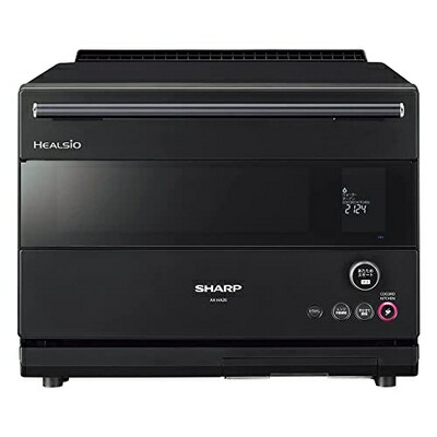 【中古】 シャープ スチームオーブンレンジ ヘルシオ 30L 2段調理 パーソナルタイプ ブラック AX-HA20-B|ベアホームズ