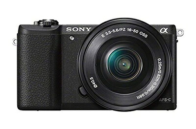 【中古】 SONY ミラーレス一眼 α5100 パワーズームレンズキット E PZ 16-50mm F3.5-5.6 OSS付属 ブラック ILCE-5100L-B 49,646円