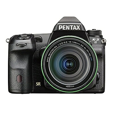【中古】 PENTAX デジタル一眼二眼レフ K-3II 18-135WR 水晶体一揃いの道具 GPS内蔵 ローパスセレクタ 目覚ましい約8.3一こま/秒 16190
