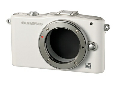 【中古】 OLYMPUS ミラーレス一眼 PEN mini E-PM1 ボディ ホワイト E-PM1 BODY WHT|ベアホームズ