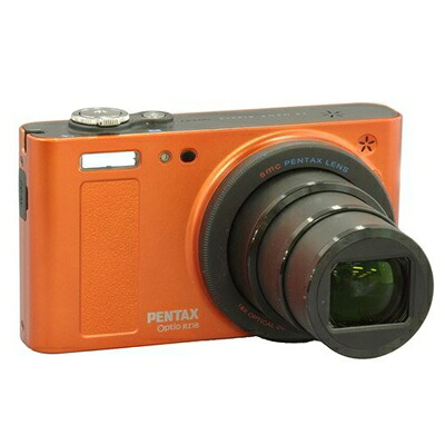 【中古】 PENTAX デジタルカメラ Optio RZ18(メタリックオレンジ)1600万画素 25mm 光学18倍 小型軽量 OPTIORZ18OR｜ベアホームズ