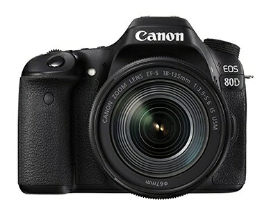 【中古】 Canon デジタル一眼レフカメラ EOS 80D レンズキット EF-S18-135mm F3.5-5.6 IS USM 付属 EOS80D18135USMLK