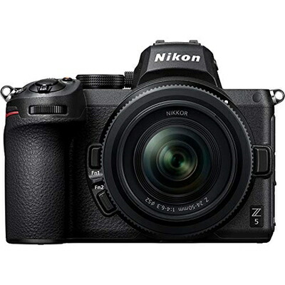 【中古】 Nikon 鏡鑑受け答え一眼写真器 Z5 水晶体一揃いの道具 NIKKOR Z 24-50粍 f/4-6.3 属する Z5LK24-50 黒いこと TV・オーディオ・カメラ-ミラーレス一眼カメラ-デジタルカメラ