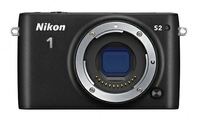 【中古】 Nikon ミラーレス一眼 Nikon1 S2 ボディー ブラック S2BK