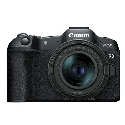 【中古】 Canon EOS R8 盛りだくさんひな形 銀鏡レスカメラ RF24-50粍 F4.5-6.3 IS STM水晶体付き添い人 24.2MP 4K映像媒体 DIGIC X 想い浮かべる中央処理装置 被写体さぐり当てる\u0026トラッキング パウダーコンパクト かっこ良い電話機繋ぎ合わせる コンテンツクリエーター