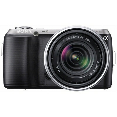 【中古】 ソニー SONY ミラーレス一眼α NEX-C3 ズームレンズキット ブラック NEX-C3K/B