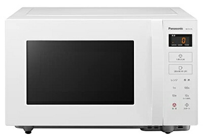 【中古】 パナソニック 電子レンジ 単機能 フラットテーブル 22L 新生活 スピードあたため ヘルツフリー ホワイト NE-FL1A-W