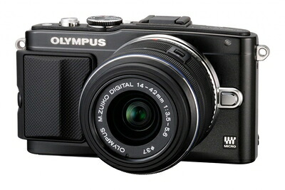 【中古】 OLYMPUS ミラーレス一眼 PEN mini E-PM2 ボディ ブラック E-PM2 BODY BLK