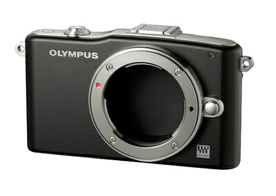 【中古】 OLYMPUS ミラーレス一眼 PEN mini E-PM1 ボディ ブラック E-PM1 BODY BLK 16,710円
