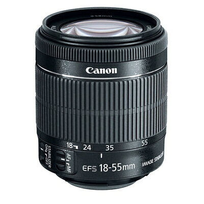 【中古】 CANON ZOOM LENS EF-S 18-55mm 1:4-5.6 IS STM 27,071円