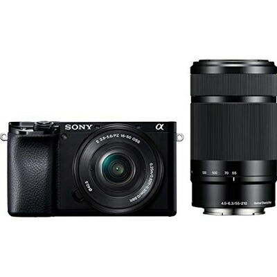 【中古】 ソニー ミラーレス一眼 α6100 ダブルズームレンズキット ブラック ILCE-6100Y B ソニー ミラーレス一眼 α6100 ボディ ブラック ILCE-6100 B 秒間11枚連写 リアルタイム瞳AF｜ベアホームズ 68,461円