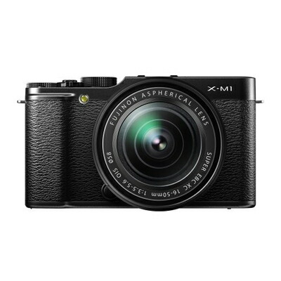 【中古】 FUJIFILM ミラーレス一眼 X-M1 レンズキット ブラック F X-M1B/1650KIT 50,364円