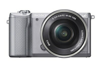 【中古】 SONY ミラーレス一眼 α5000 パワーズームレンズキット シルバー ILCE-5000L-S