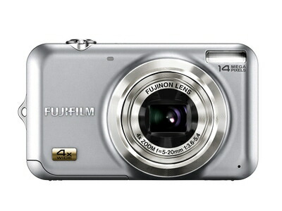 【中古】 FUJIFILM デジタル写真機 FinePix JX180 しろがね色 1410万絵素 光学4倍望遠レンズ 広角28粍 2.7型液晶 FX-JX180S