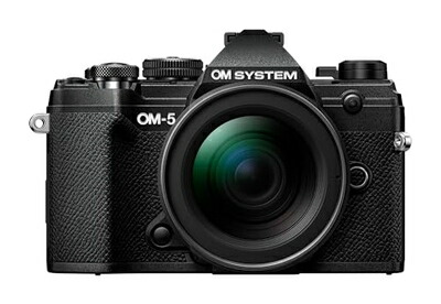 【中古】 OM SYSTEM/オリンパス OM-5 12-45粍 F4.0 PRO 水晶体一揃いの道具 黒いこと ミラーレス一眼カメラ-TV・オーディオ・カメラ-デジタルカメラ
