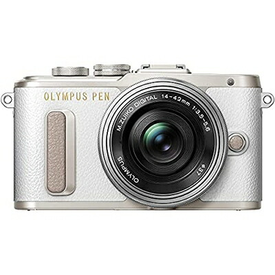 【中古】 OLYMPUS ミラーレス一眼 E-PL8 レンズキット ホワイト