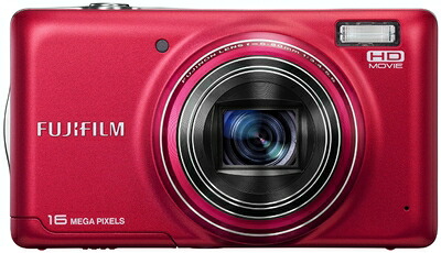 【中古】 FUJIFILM デジタルカメラ FinePix T400 光学10倍 レッド F FX-T400R|ベアホームズ