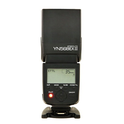 【中古】 Yongnuo製 Speedlight YN568EXII Canon専用 ?Canon7D/60D/600D/1000Dなどに対応?ラッシュスピードライト TTL機能搭載ストロボ マスター機能搭載｜ベアホームズ