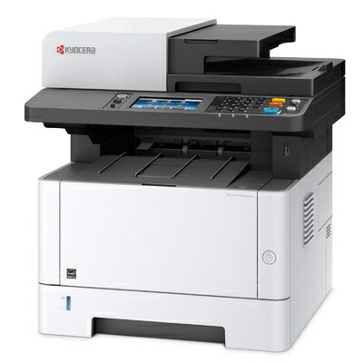 【中古】 京セラ レーザ印刷機 結びあわせる機 A4モノクロ ECOSYS M2640idw/40PPM/両面刷り上げる/Wi-Fi Direct/有線ローカルエリアネットワーク/USB W417×D412×H437粍