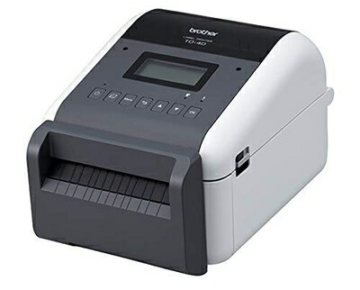 【中古】 ブラザー工業 TD-4550DNWB 4インチラベル幅 モノクロ 感熱ラベルプリンター/300dpi/USB/有線LAN/Wi-Fi/Bluetooth/RS-232C/USBホスト