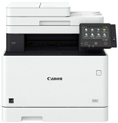 【中古】 Canon レーザ印刷機 A4色合い結びあわせる機 Satera MF745Cdw(27PPM/両面刷り上げる/両面ADF/有線・無線電話ローカルエリアネットワーク)