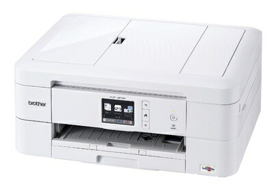 【中古】 茶飲み友だち 印刷機 A4 インクジェット結びあわせる機 DCP-J972N(白青写真/ADF/無線電話ローカルエリアネットワーク/手差し御盆/両面刷り上げる)